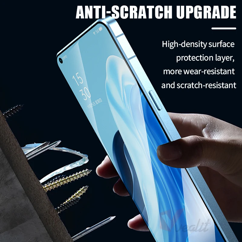 oppo mobile phone tempered glass for reno 7 pro 7 se 6z 5z 4z 5 5f 5k find x3 x2 lite screen protector for oppo a52 a72 a53s a73 free global shipping