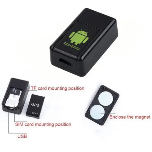 

Pet Dog Cat Spy Mini GPS Track Finder Device Auto Car Pets Kids Motorcycle Tracker Remote Control Tracking Monitor