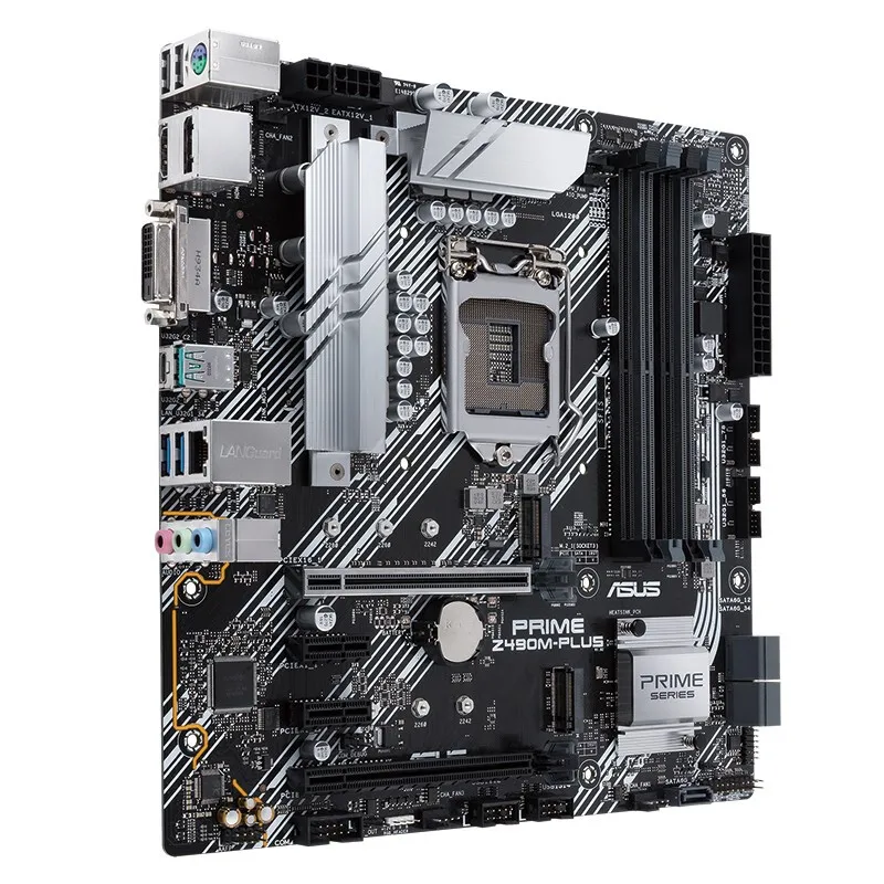PRESELL ASUS PRIME телефон LGA1151 настольный компьютер MASTER OFFICE GAMING MATX Z490 intel LGA 1200