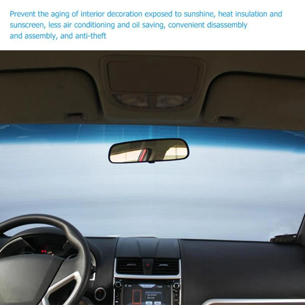 Car Accessories Windshield Snow Cover Front Sunshade Weather-Resistant 59" x 27.5" | Автомобили и мотоциклы