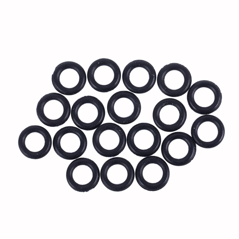 20x Black Rubber Oil Seal Sealed O Rings Gasket Washers 5*1*3mm | Обустройство дома