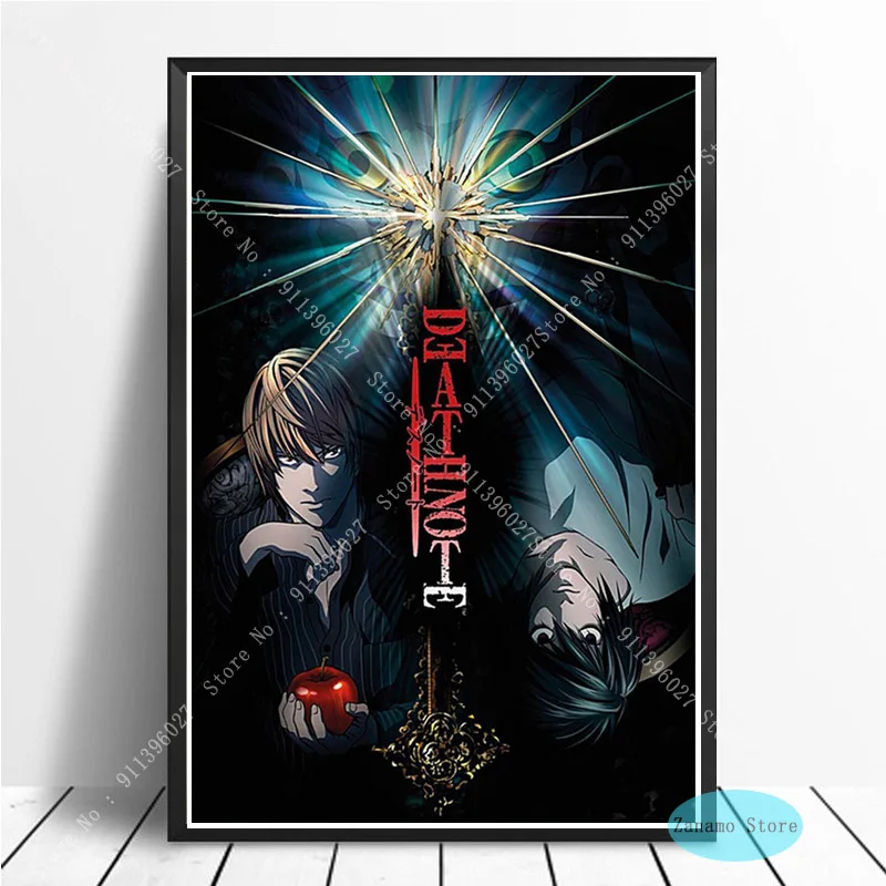 ZT1140 японское аниме Death Note Классический комикс мотивированный плакат HD принты