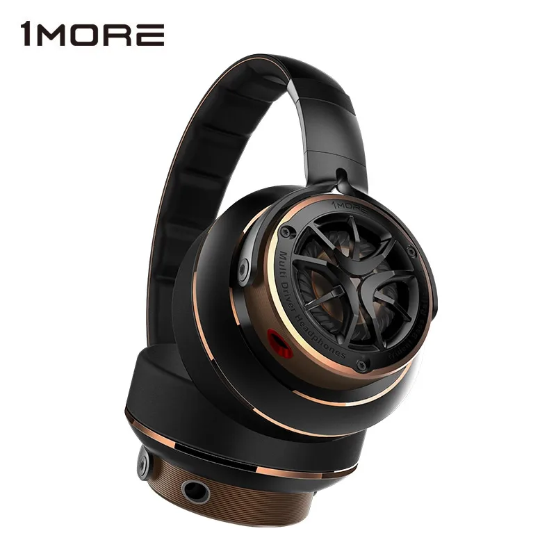 Накладные наушники 1more H1707 Проводные с тройным драйвером Hi Fi шумоизоляция