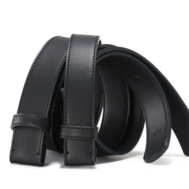 

Brand belt special link, Unisex Black Genuine Leather Simple Fashion Belt Decoration Retro GH Belt Male female Youth Jeans Tide