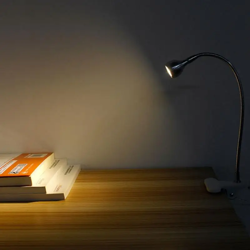 3W Night-lamp USB Desk-light Eye Protection Bulb Read Book-lights Clip Table-lamps Bedside-lights Indoor Lighting | Лампы и освещение