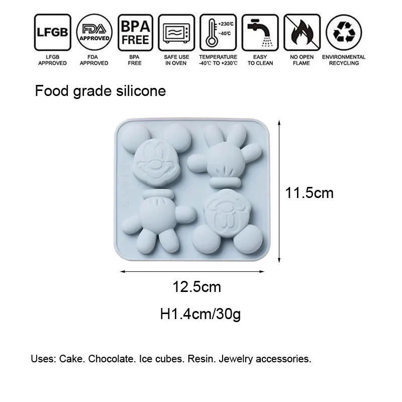 Силиконовые 3d формы для кондитерских изделий шоколада пищевых продуктов | Дом и