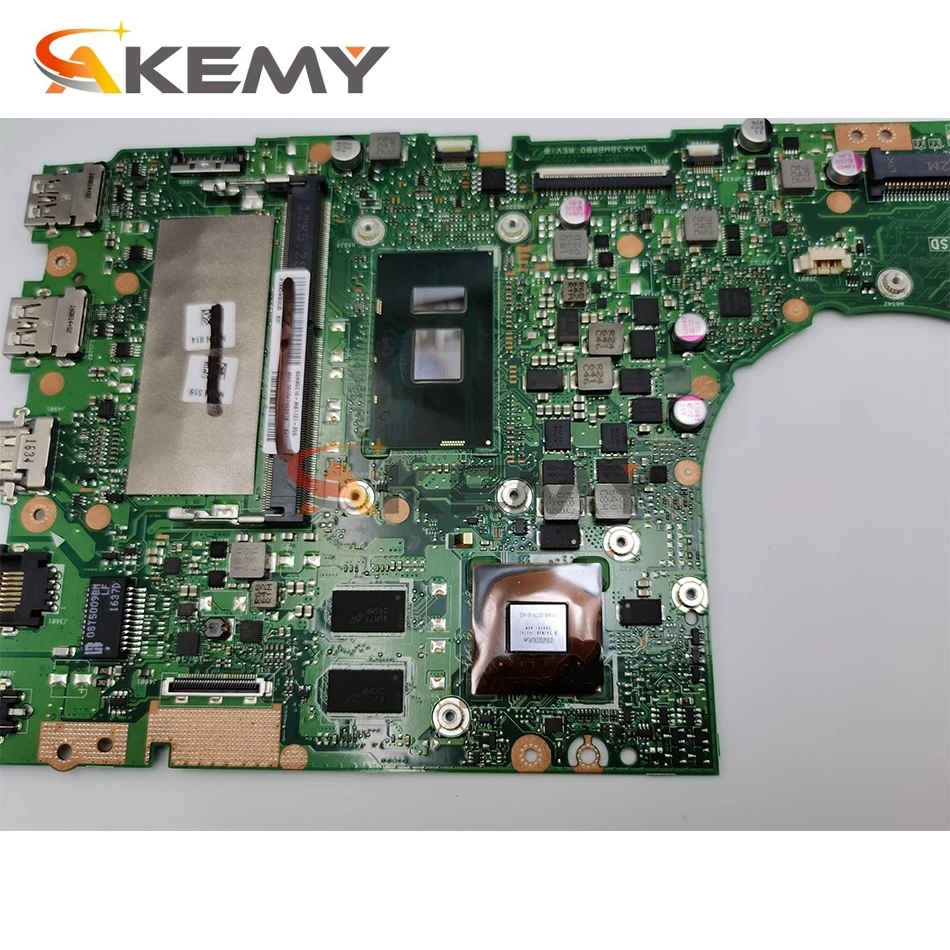 

Akemy K401UB Laptop motherboard for ASUS K401U A401U K401UQ A401UQ V401UQ K401 Test original mainboard 4G RAM I7-6500U GT940M