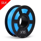 Нить из пла-шелка SUNLU, 11,95 долларов США, для большой продажи в России, синяя и желтая, 1,75 мм, 1 кг, для 3D-принтера, нити, печатные материалы