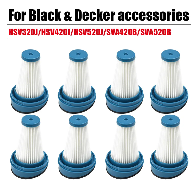 

For Black & Decker HEPA Filter HSV320J HSV420J HSV520J HSV320J32 HSV420J42 HSV520J01 SVA420B SVA520B Vaccum Cleaner Accessories