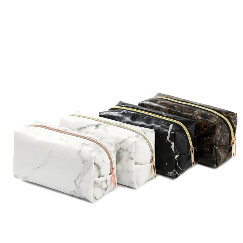 Дорожная косметичка Мраморная женская мода многофункциональный органайзер для