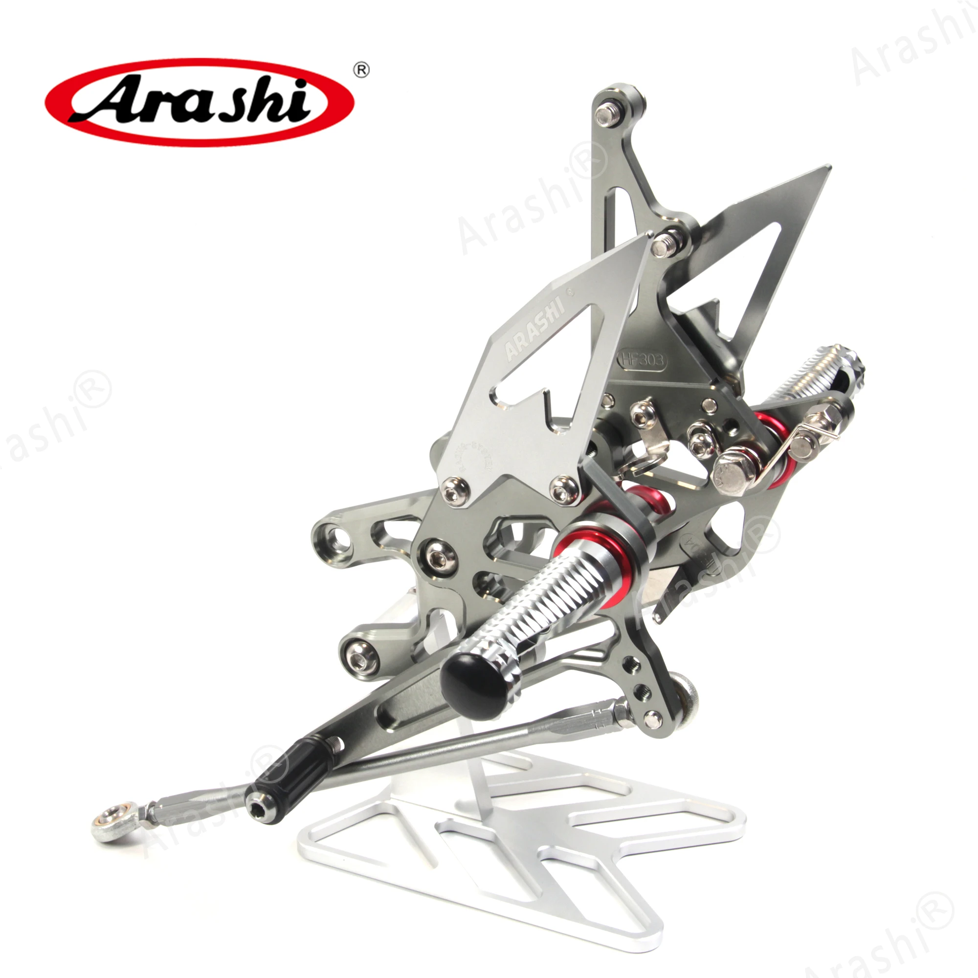Регулируемая подставка для ног Arashi ZX 10R KAWASAKI NINJA ZX10R ZX10 R 2004 2005 подножки задние
