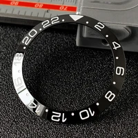 sloped ceramic bezel insert gmt style 3830 6mm for rlx gmt master mod watch parts no luminous