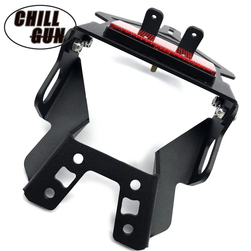 Мотоцикл хвост аккуратные светодиодный светильник крыло номерного знака