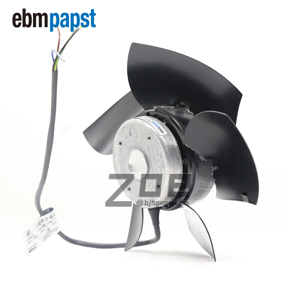A2D210-AB10-05 Germany Ebm-Papst New OuterRotor 210 Size Siemens Servo Spindle Motor AC Cooling Axial Fan With Sickled Blades |