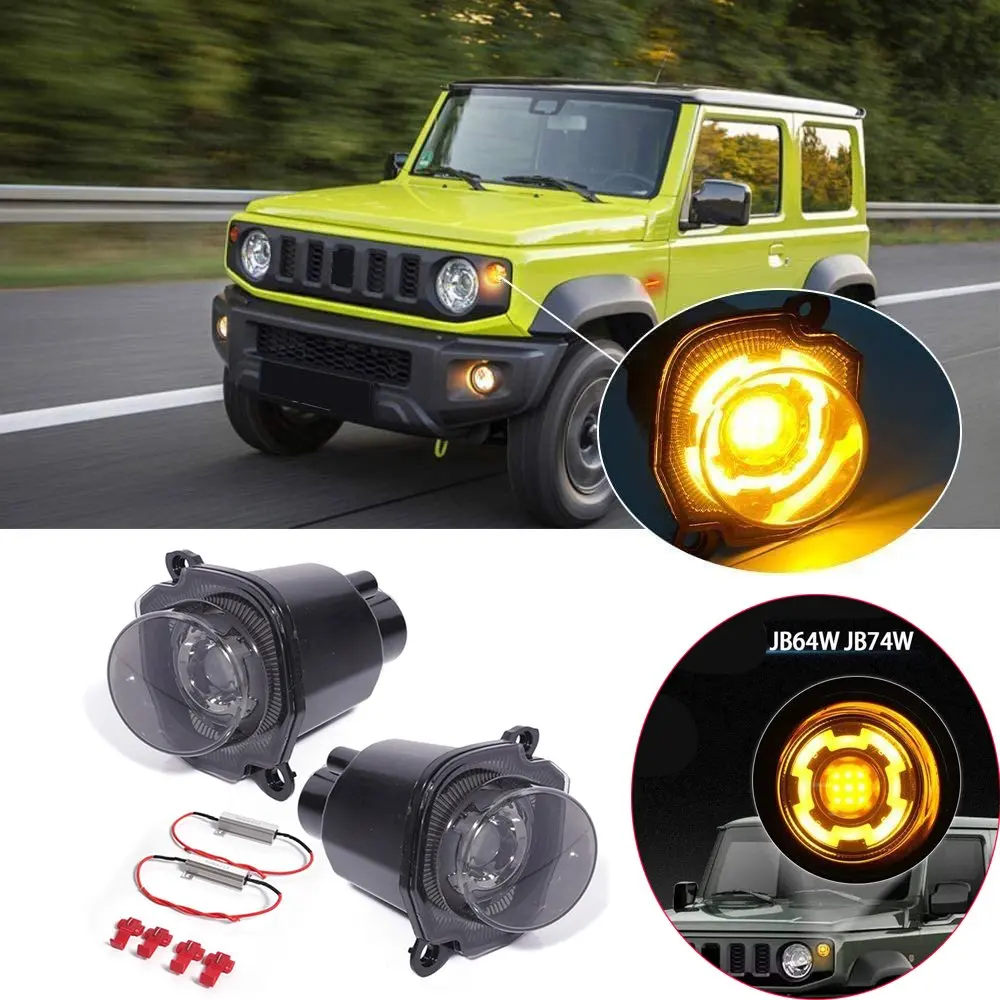2 шт. сменный Белый Передний сигнальный светильник для Suzuki Jimny 2019 2020|Лепнина