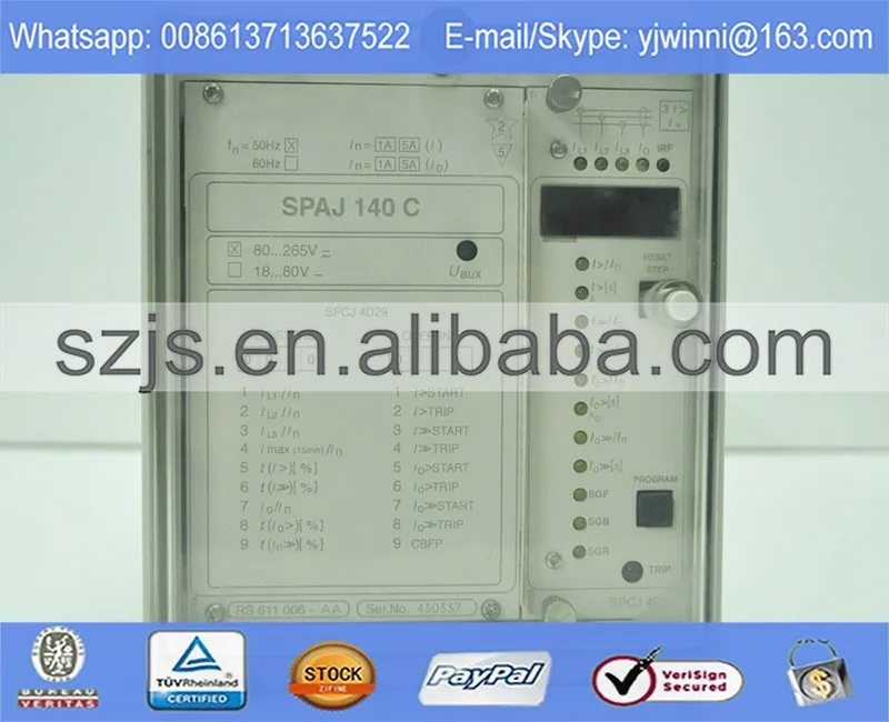 

Relay SPAJ140C-AA Over Current and Earth-Fault Relay