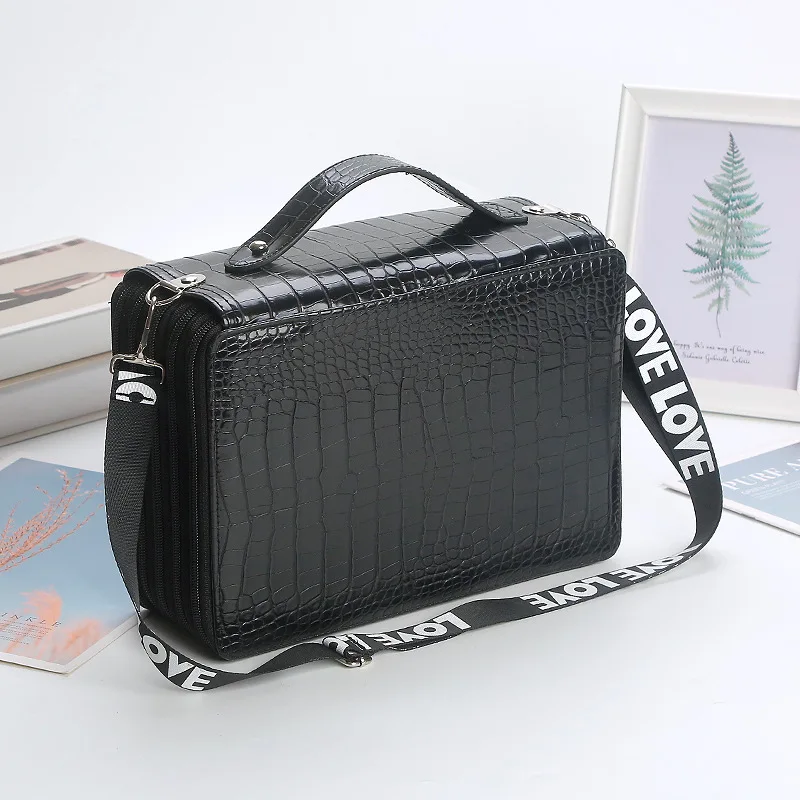 Мужская обувь из материала под крокодиловую кожу 252 слот Портативный Карандаш