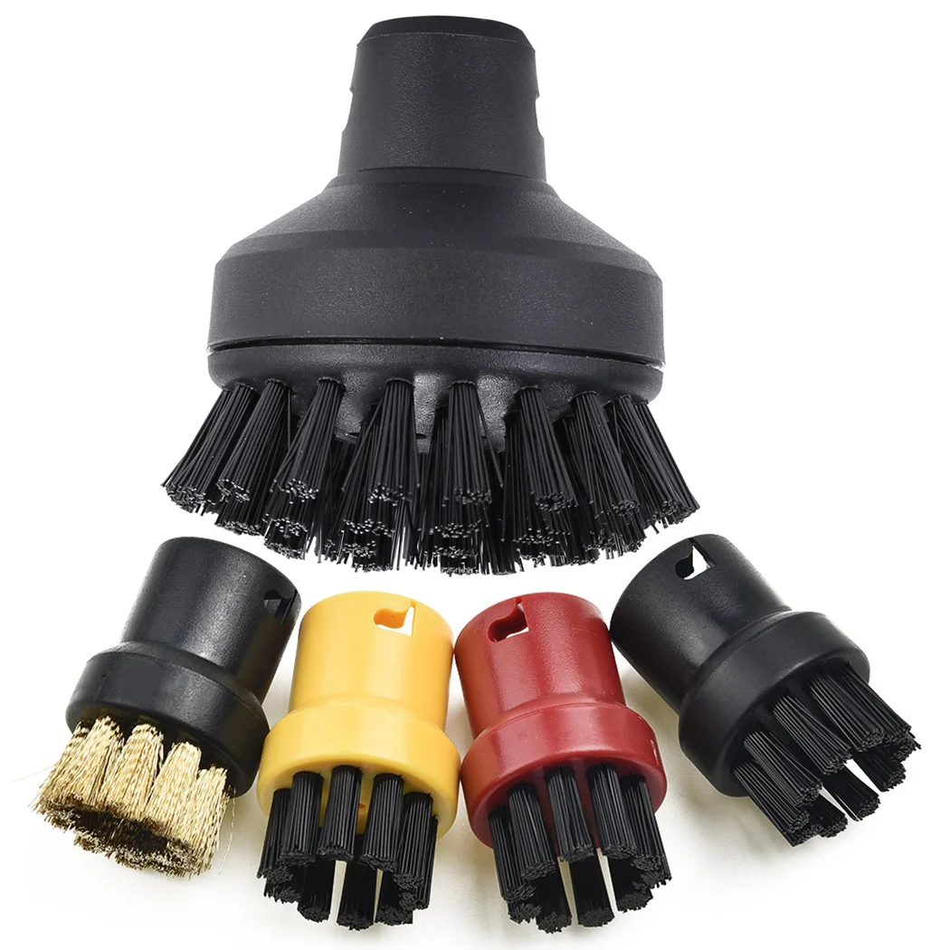 

Spare parts Large Round Brush For Karcher SC1 SC3 SC4 Yellow For Steam Cleaner