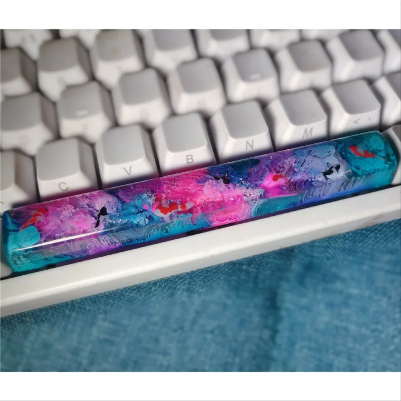 

Skyloong Resi Keycap Black Blue Green Red Koi Keyboard Keycaps GK61/GK64/SK61/Anne Pro 2 Cute Keycaps Gaming Acessrios Declados
