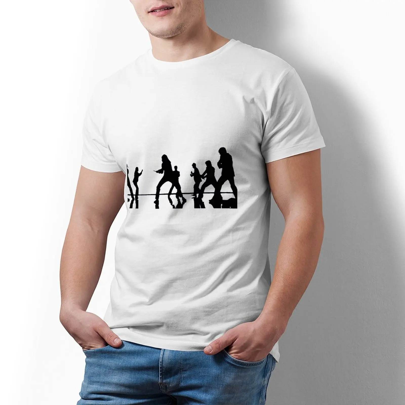 

Футболка Kill Bill мужская с принтом, модная тенниска из хлопка, майка оверсайз с короткими рукавами, на лето