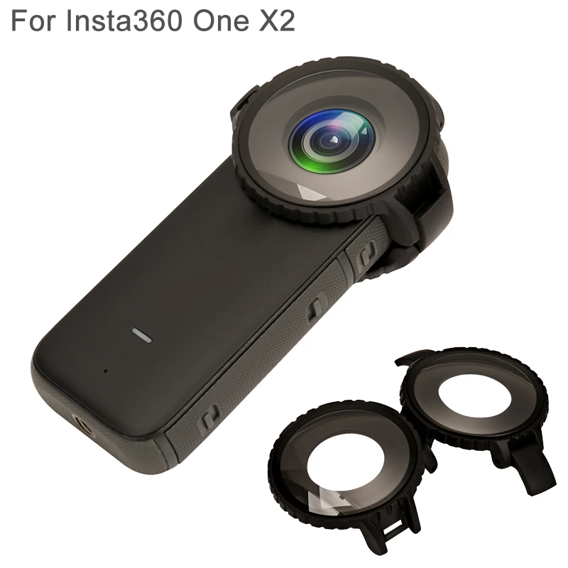 Для Insta360 ONE X2 Защита объектива защитная крышка 10 м Водонепроницаемая полная
