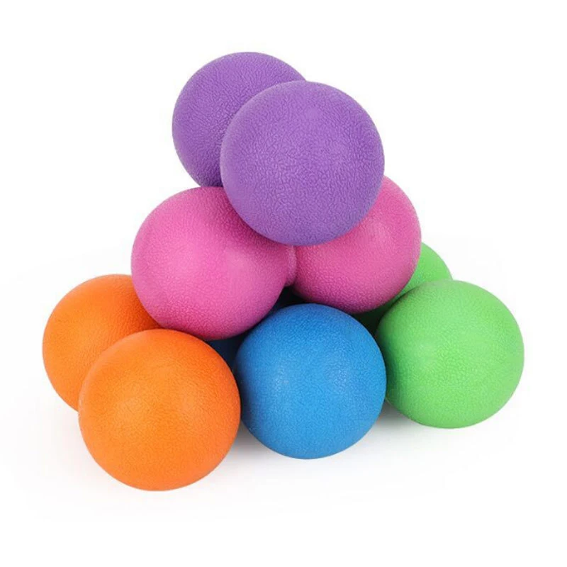 

Fitness Hard Rubber Massage Peanut Ball Mobility Double Lacrosse Deep Tissue Myofascial Release Stress Single Balls