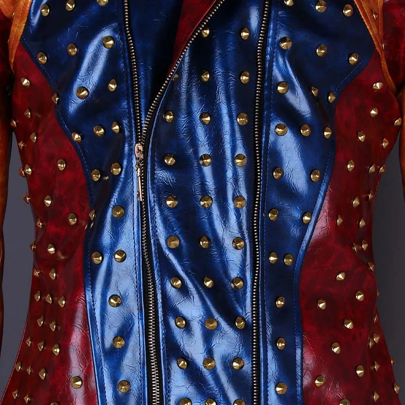 Изображением героев фильма наследники 2 Косплей Jay косплей костюм кожаная куртка