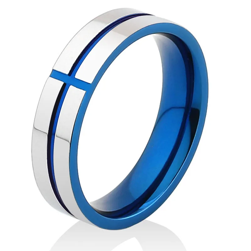 Мужские кольца из нержавеющей стали синее Золотое кольцо Властелин женские