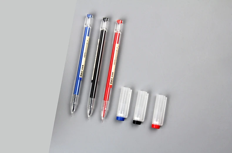 12 шт./партия MUJI японский Стиль 0,35 мм гелевая ручка черного цвета черные, голубые чернила Maker ручка школьные канцелярские студенческий экзамен записи поставка канцтоваров