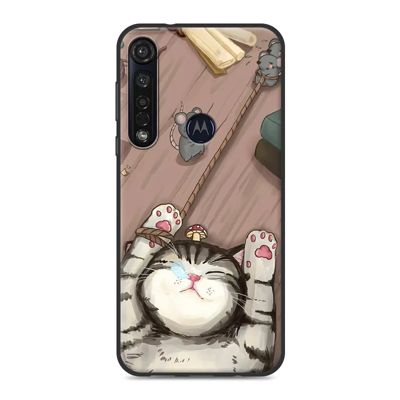 Чехол для Motorola G8 Play, мягкий чехол из ТПУ с рисунком, силиконовый защитный чехол для Motorola Moto G8 Plus# KO
