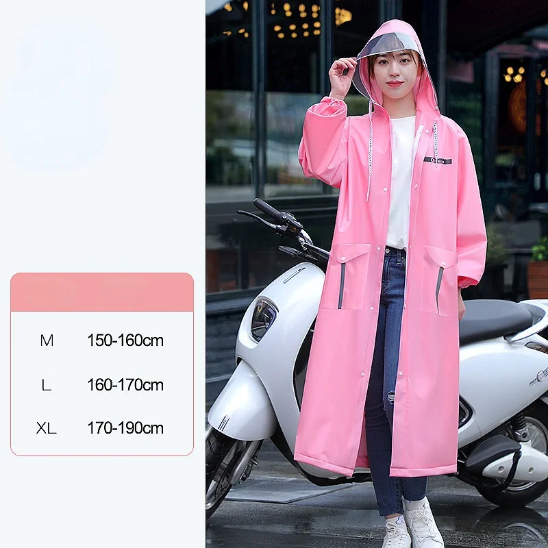 Плащ-пончо унисекс из ЭВА водонепроницаемый с капюшоном | Дом и сад