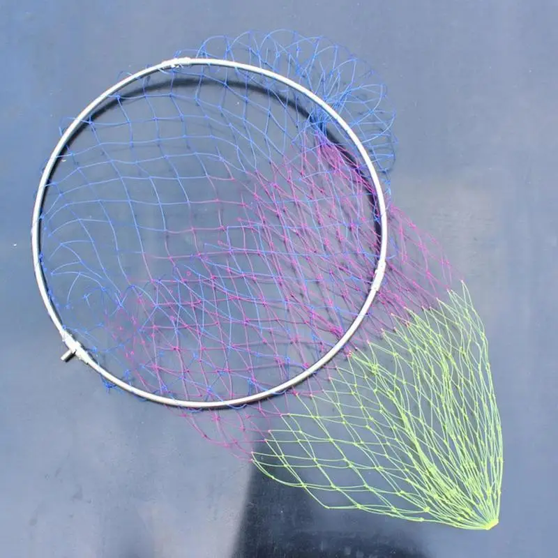 Нейлоновые рыболовные сети складные инструменты ромбовидная сеть глубина