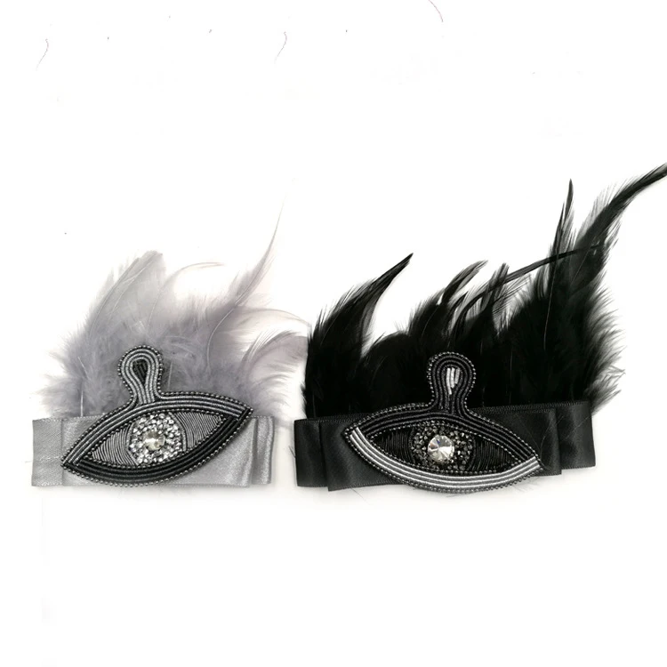 Босоножки на высоком каблуке с перьями | Обувь