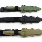 Безопасный 1: 1 Тактический резиновый нож для военных тренировок энтузиастов CS Косплей игрушечный меч первой крови реквизит модель кинжала