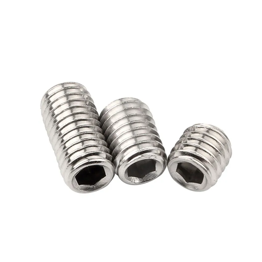 5/10/30PCS Socket Cup Point Grub Screws - Allen M3M4M5M6M8M10 Stainless steel 316 Marine | Обустройство дома