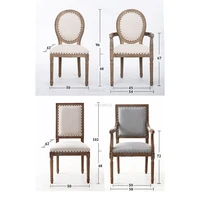 American Wooden Living Room Chairs 6