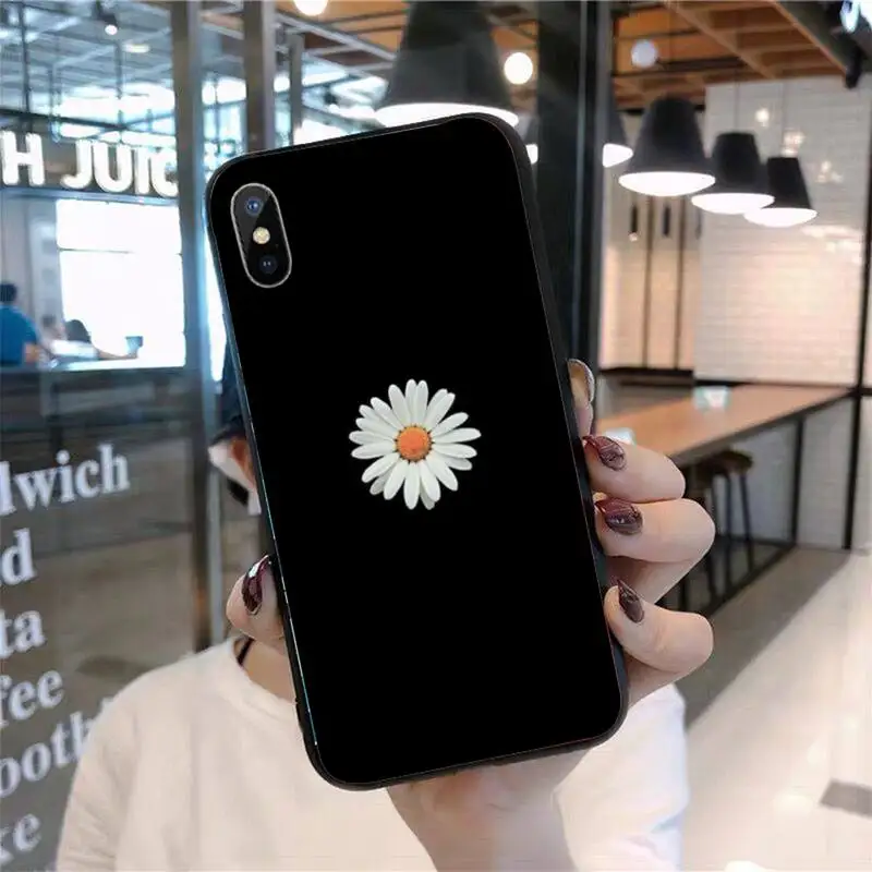 

Daisy Sunflower Floral Phone Case for iPhone 11 12 pro XS MAX 8 7 6 6S Plus X 5S SE 2020 mini