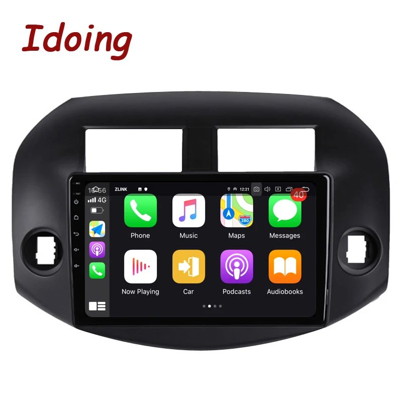 Автомагнитола Idoing PX6 10 2 дюйма Android для toyota RAV4 3 XA30 2005 GPS-навигация Bluetooth 5 0 головное