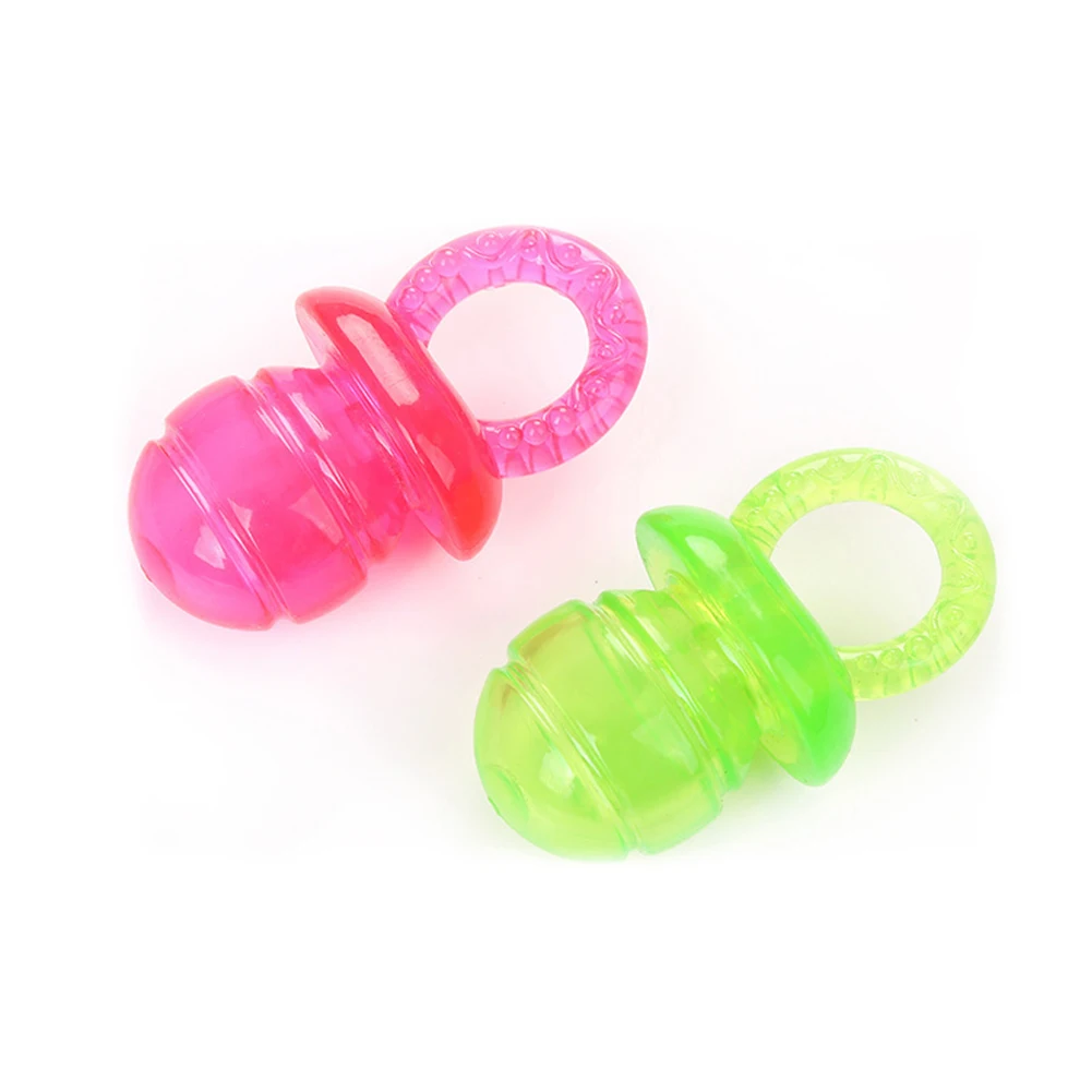Pet Dog Toy TPR Transparent Pacifier Bite Vent Molars Entertainment Toys Supplies All Dogs Universal | Дом и сад