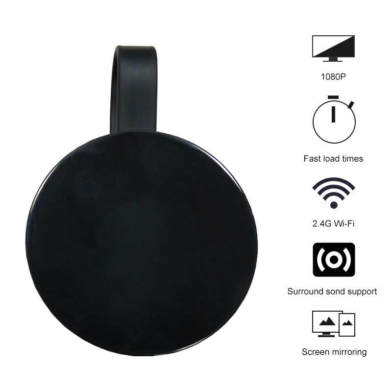 Беспроводной Wi Fi адаптер anycast для телевизора netflex Android google home chromecast hdmi