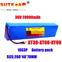 18650 battery pack 36v 10s3p 20ah 500w high power 42v for scooters and electric bicycles xt60