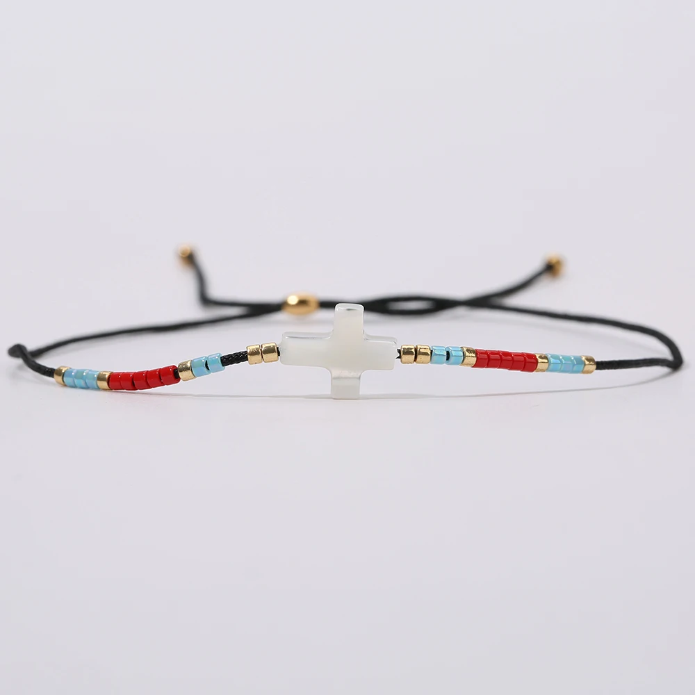 

YAUKIA Lucky Miyuki Bead Bracelet Ladies Fashion Exquisite Jewelry Bracelet Pulseira Mujer Hand Woven New Arrival