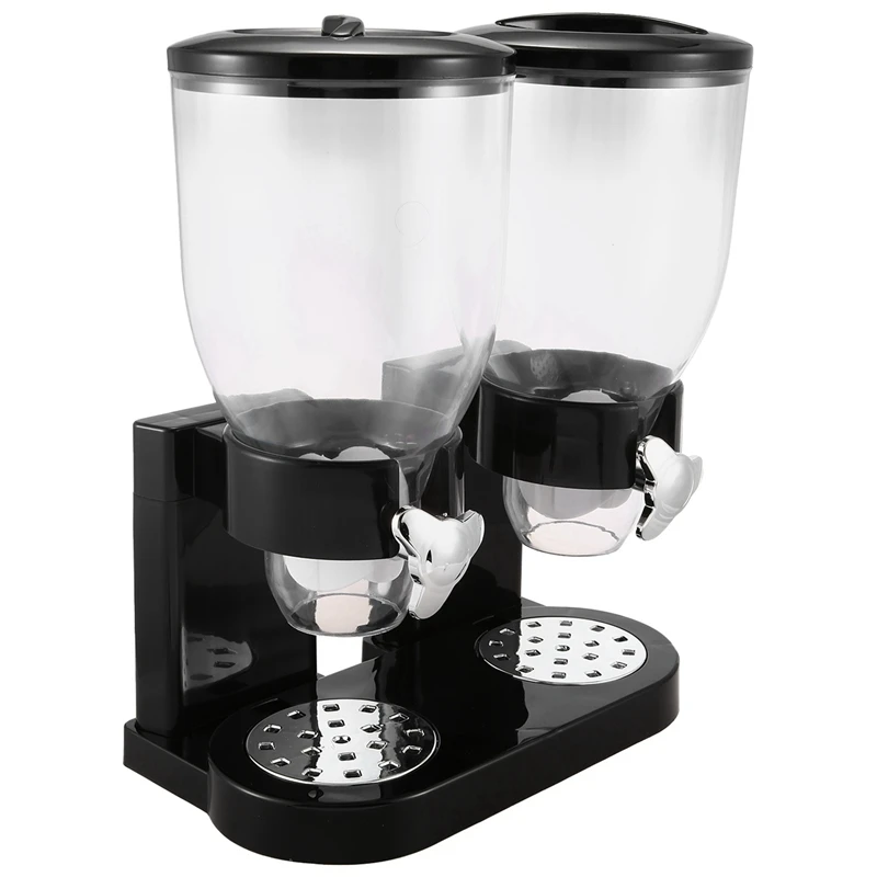 

1 Set Chamber Airtight Cereal and Dry Food Dispenser with Tray & 1 Pcs Weighing Cooking Scales with Detachable Bowl 5Kg