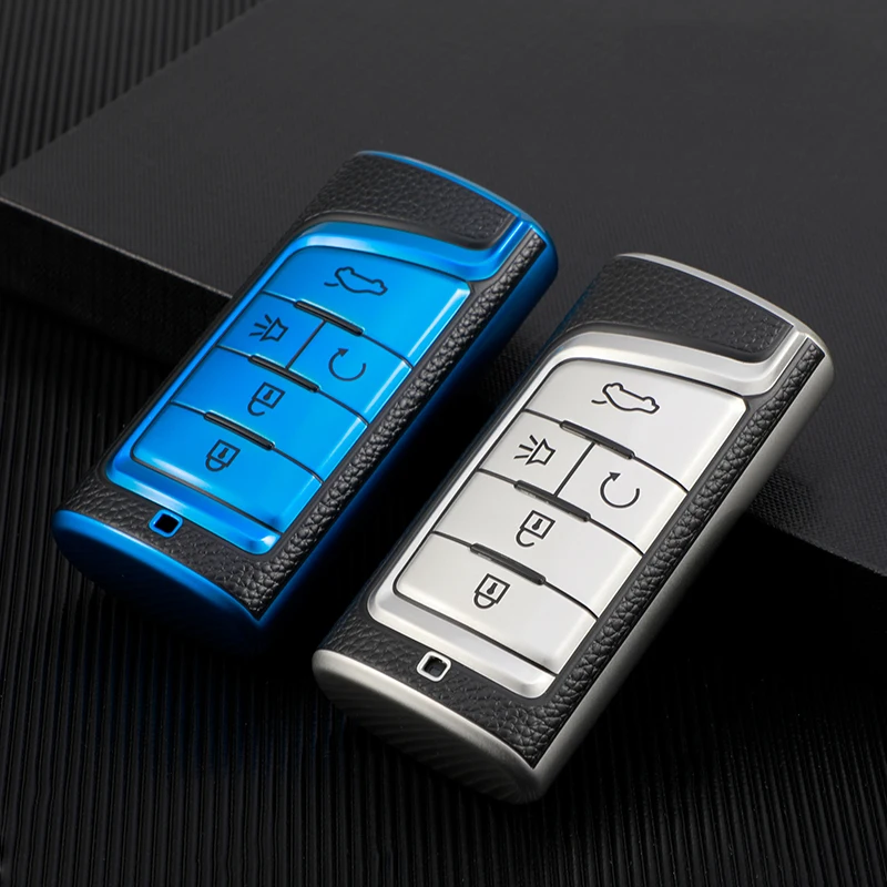 

Чехол из ТПУ для автомобильного ключа, чехол для Trumpchi 2019 GS4 GS7 GS8 GM6 GM8 GA8, автомобильные аксессуары, кольцо
