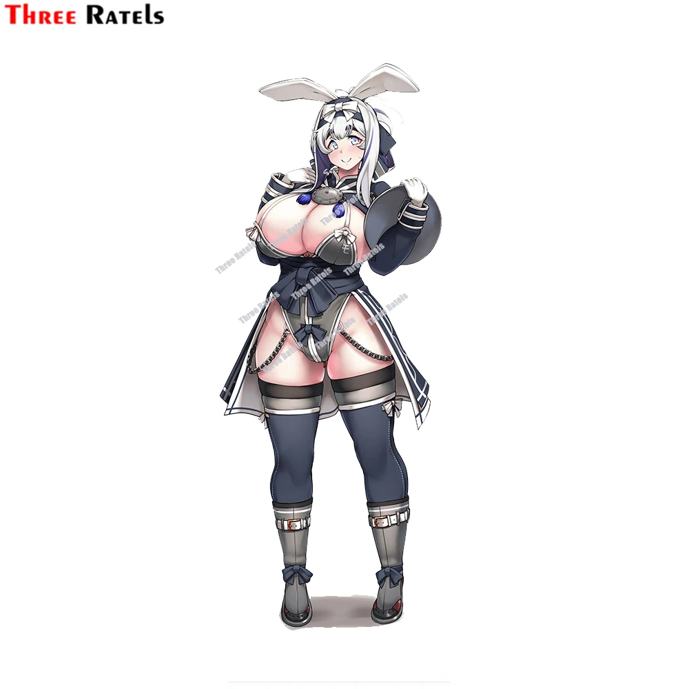 Three Ratels D665 Kaga Kamoi и Jingei Kantai Коллекция автомобильных наклеек наклейка аниме