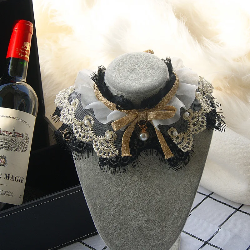 С кружевом и жемчугом на высоком каблуке Стразы шарф ручной работы милое