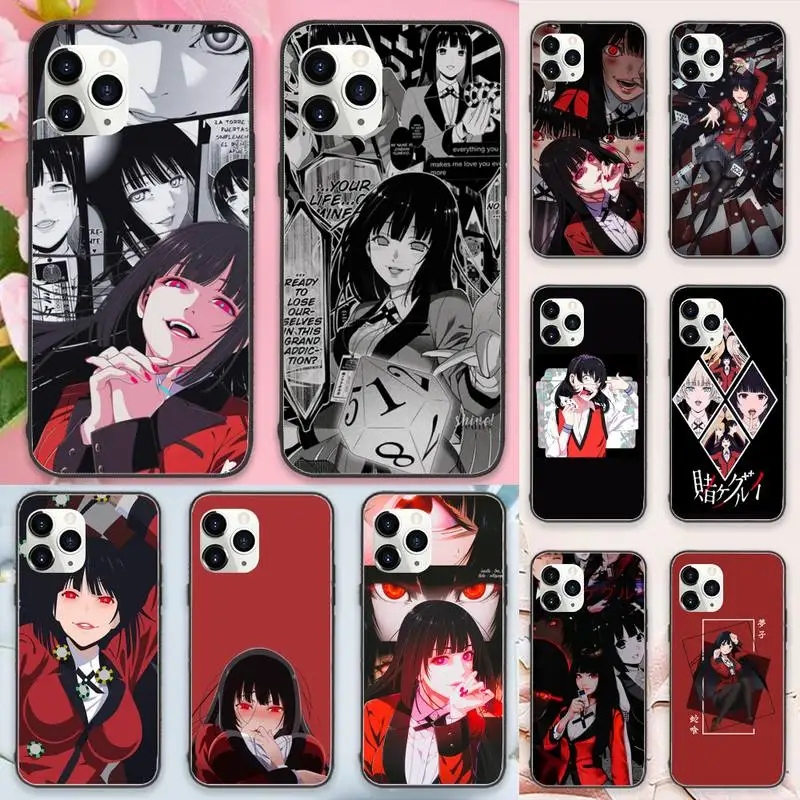 Crazy Excitement манга Kakegurui аниме чехол для телефона iPhone 11 12 pro XS MAX 8 7 6 6S Plus X 5S SE 2020 XR