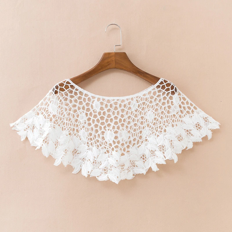 Летняя белая тонкая кружевная блузка Женская пляжная Солнцезащитная рубашка