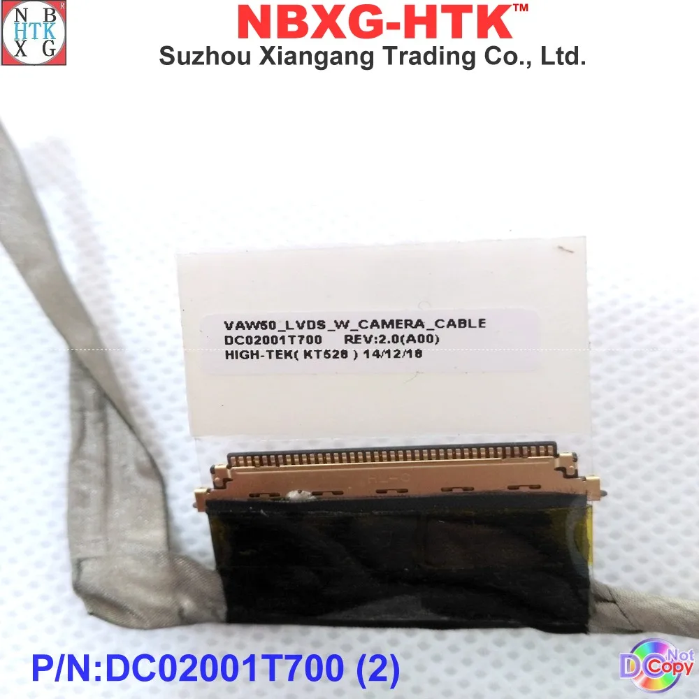 Новый телефон для Dell Latitude E5540 LCD LVDS кабель видеодисплея DC02001T700 0TYXW6 TYXW6 VAW50 с камерой