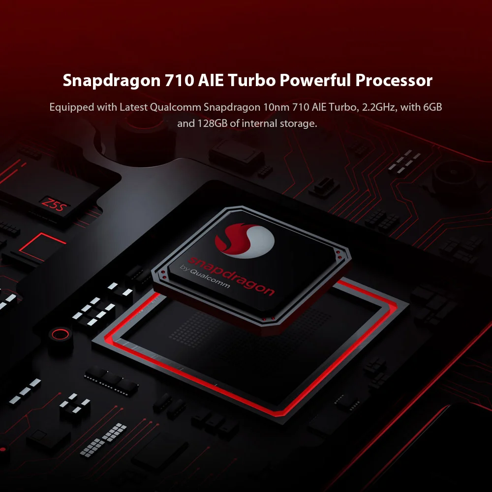 Мобильный телефон lenovo Z5S с глобальной прошивкой, 2340*1080, задний AI Zoom, 3 камеры, смартфон, 6,3 дюймов, Восьмиядерный процессор 710, 4G Lte телефон
